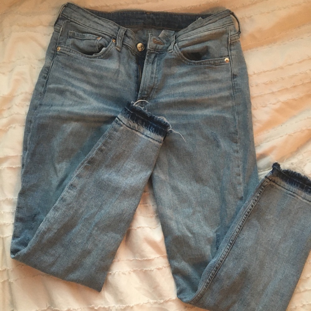 vintage high waisted mom jean h&m